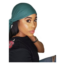 Load image into Gallery viewer, Head Wrap Soft Stretch Jersey Scarf Long Hair Turban Tie Headband HeadWrap for Women in Solid Colors by Jamgal - Jamgal