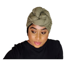 Load image into Gallery viewer, Head Wrap Soft Stretch Jersey Scarf Long Hair Turban Tie Headband HeadWrap for Women in Solid Colors by Jamgal - Jamgal